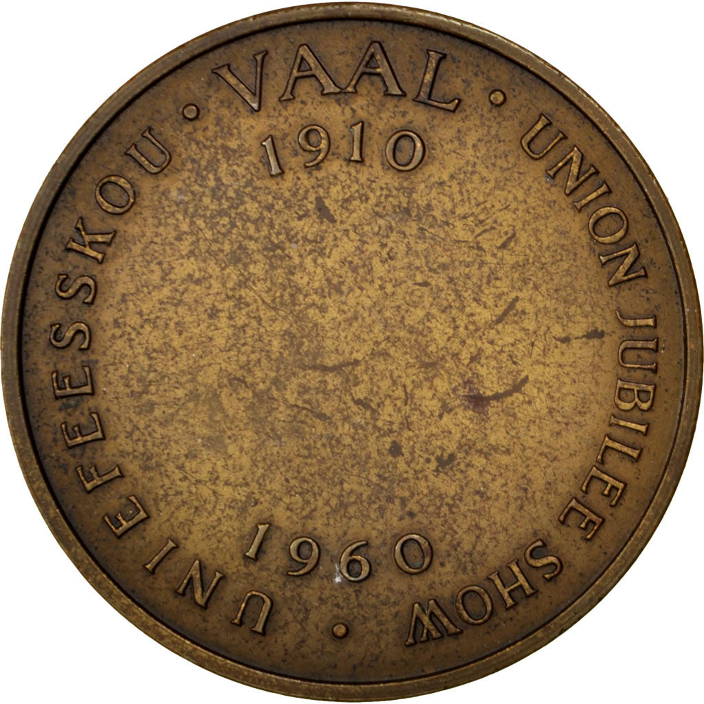 Afrique du Sud, Medal, Politics, Society, War, TTB+, Cuivre