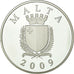 Malta, 10 Euro, 2009, MS(65-70), Silver, KM:133