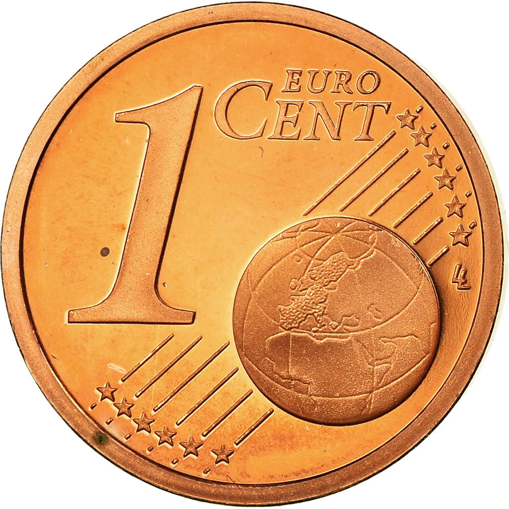 Frankrijk, Euro Cent, 2000, BE, FDC, Copper Plated Steel, KM:1282