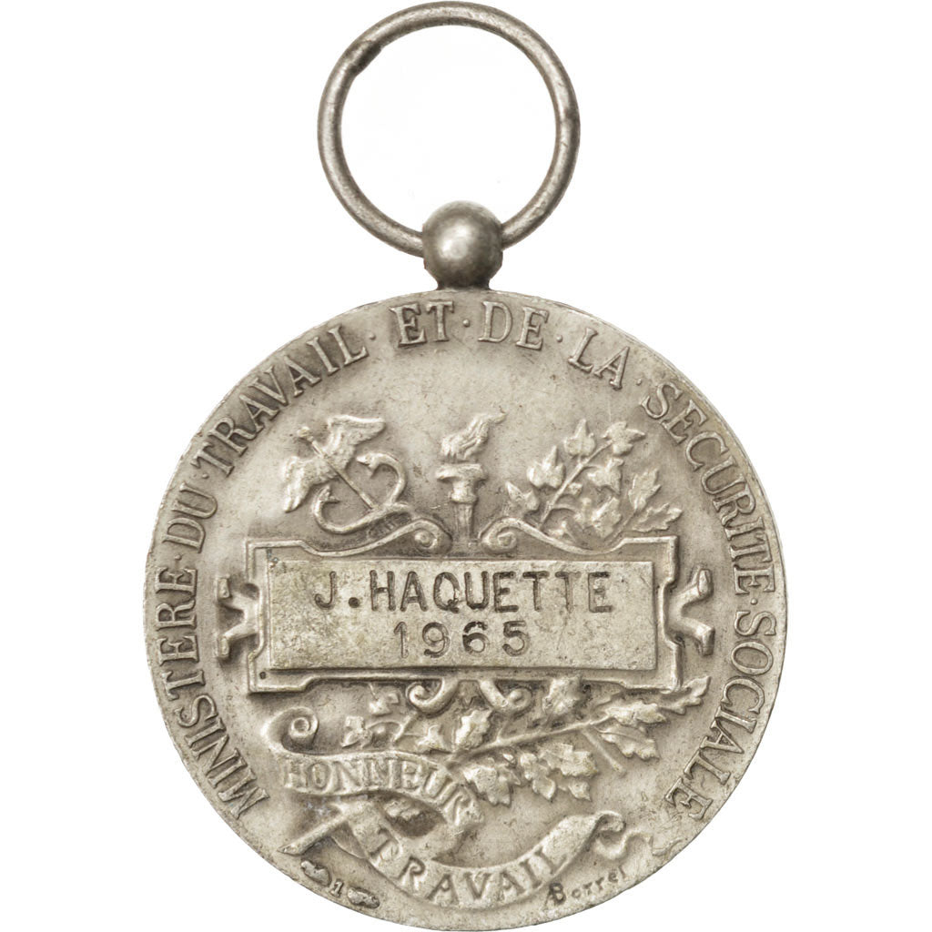 Francia, Medal, French Fifth Republic, Politics, Society, War, Borrel, BB