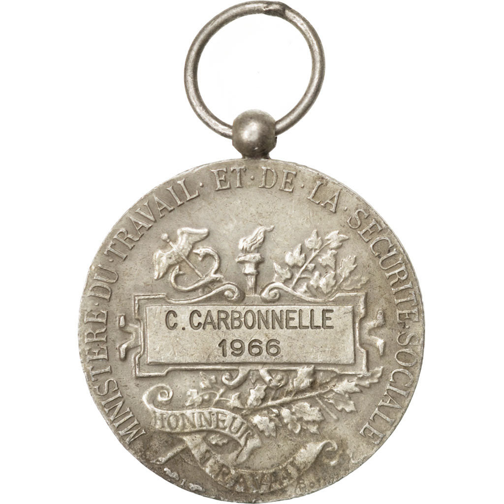 France, Medal, French Fifth Republic, Politics, Society, War, Borrel, EF(40-45)
