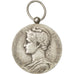 Frankrijk, Medal, French Fifth Republic, Politics, Society, War, ZF+, Zilver
