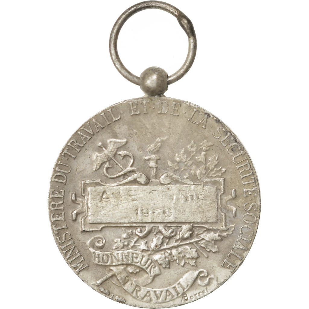 Francia, Medal, French Fifth Republic, Politics, Society, War, BB, Argento
