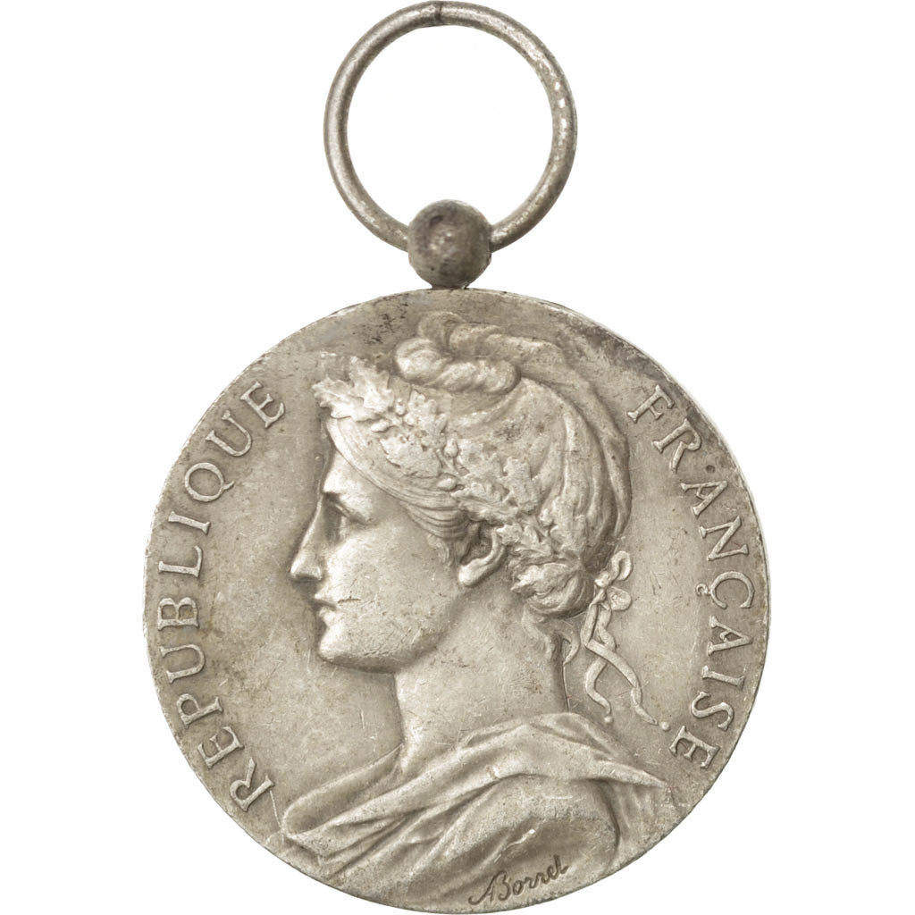 Frankreich, Medal, French Fifth Republic, Politics, Society, War, Borrel, SS+