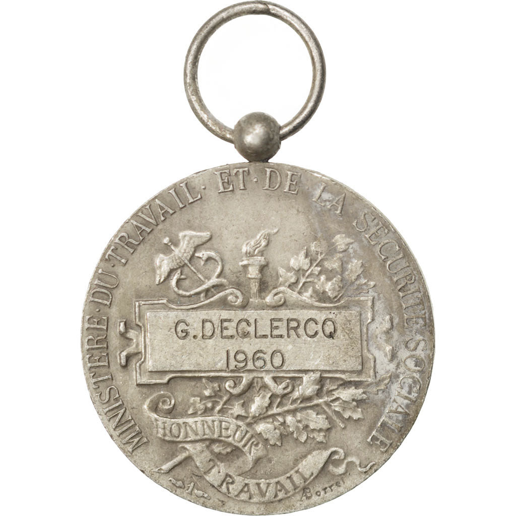Frankreich, Medal, French Fifth Republic, Politics, Society, War, Borrel, SS+