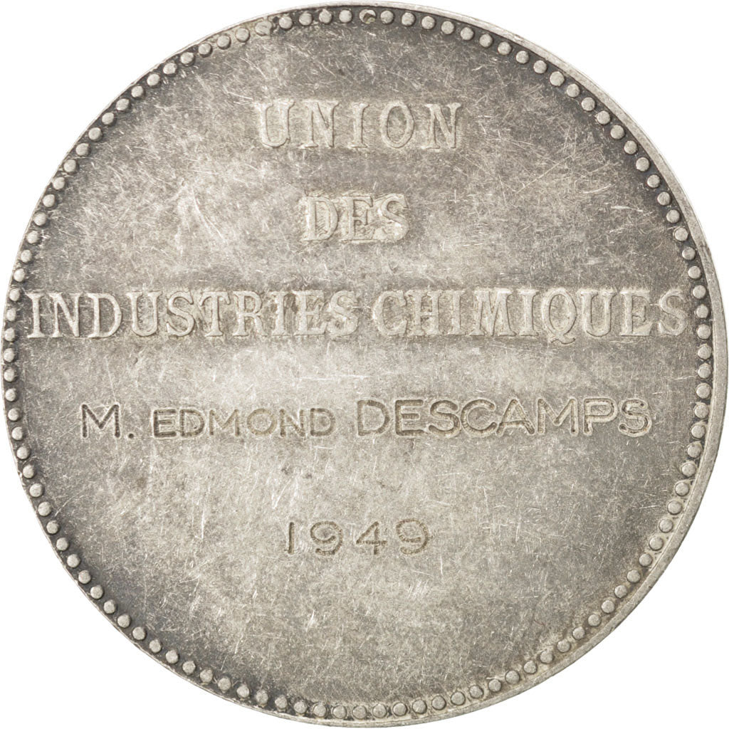 Frankreich, Medal, French Fourth Republic, Business & industry, SS, Silber
