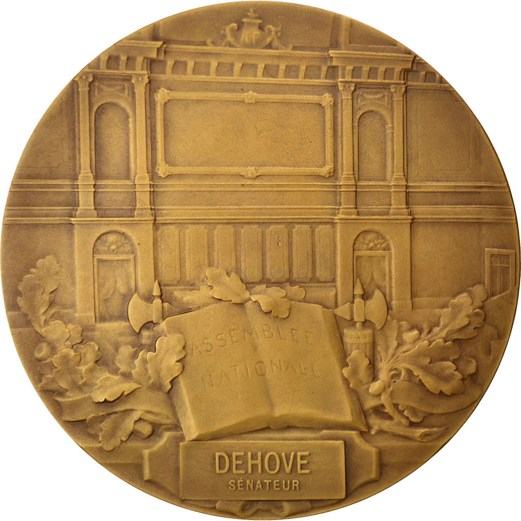 Frankreich, Medal, French Third Republic, Politics, Society, War, Deschamps, VZ
