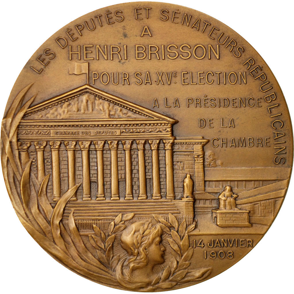 Frankreich, Medal, French Third Republic, Politics, Society, War, Daussin, VZ