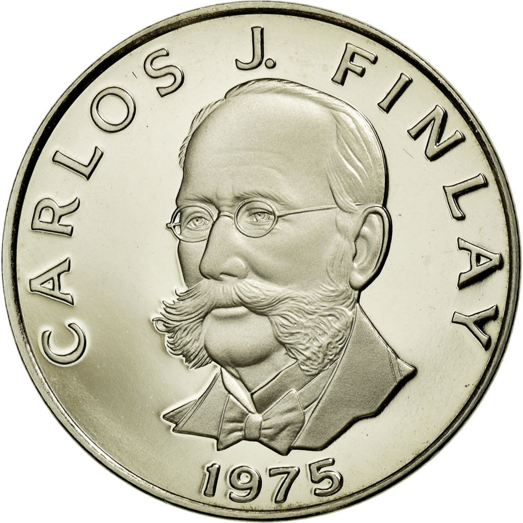 Munten, Panama, 5 Centesimos, 1975, U.S. Mint, FDC, Copper-Nickel Clad Copper