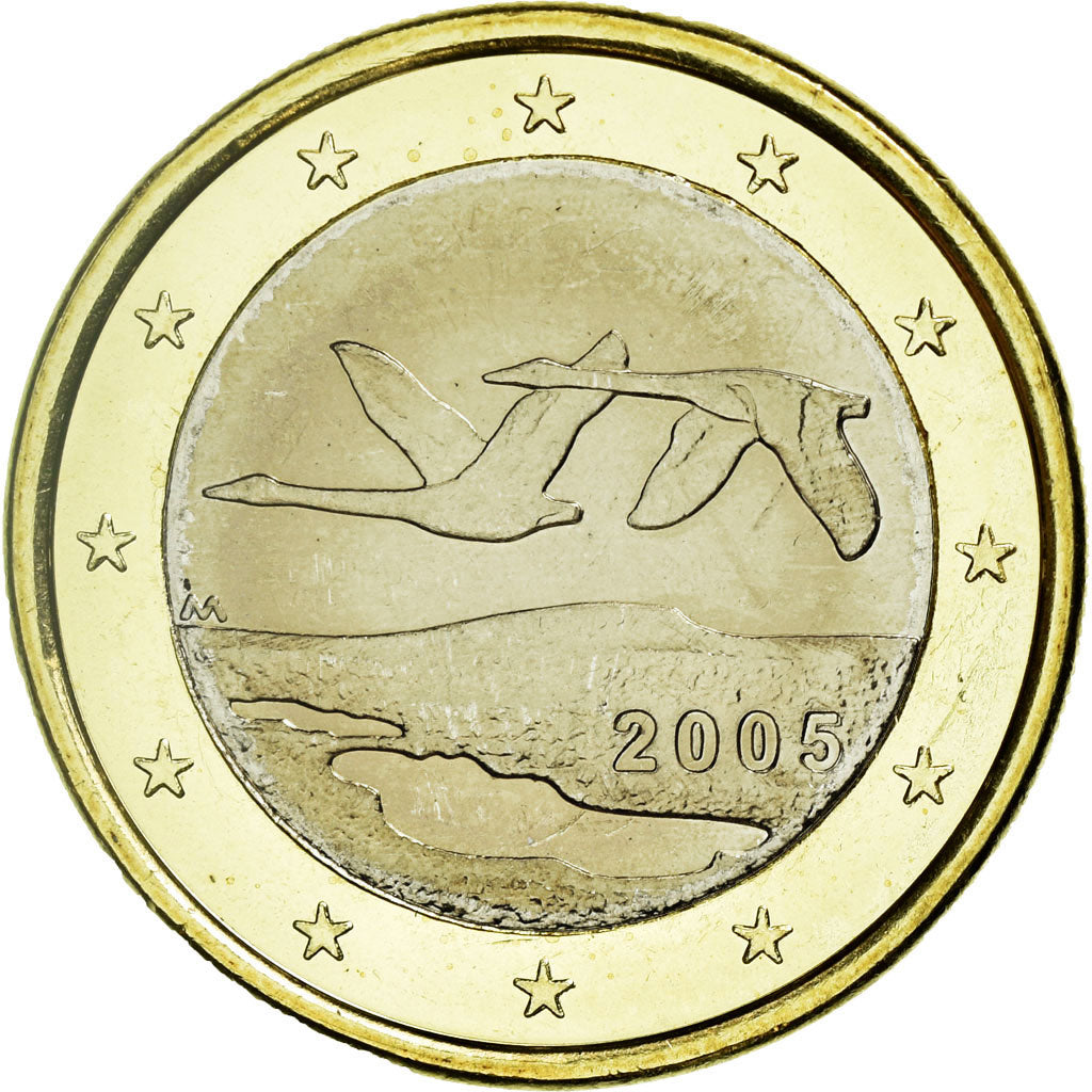Finlandia, Euro, 2005, SPL, Bi-metallico, KM:104