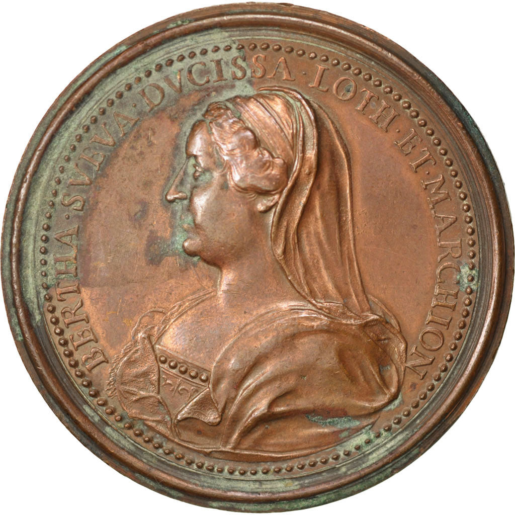 Frankreich, Medal, Louis VI, History, VZ, Bronze