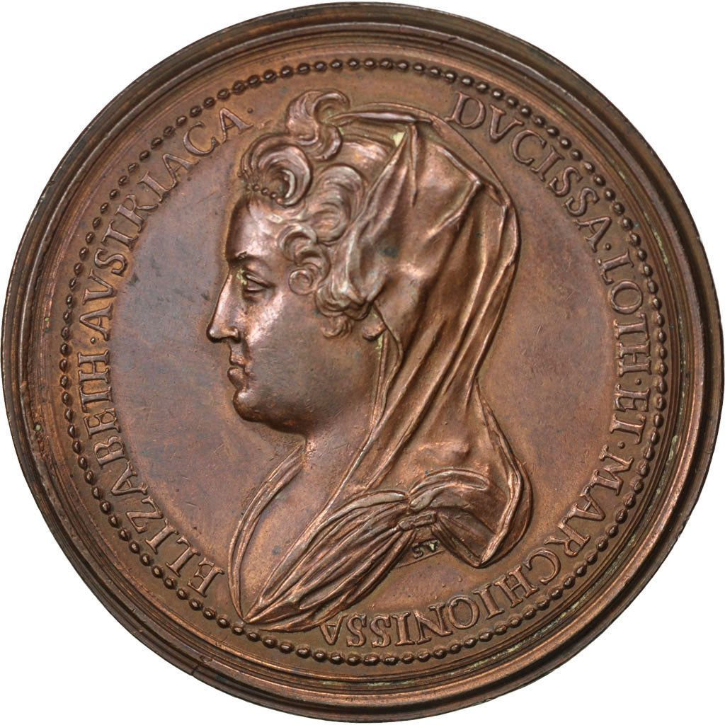 France, Médaille, Lorraine, Ferry IV & Elisabeth d'Autriche, XVIIIth Century