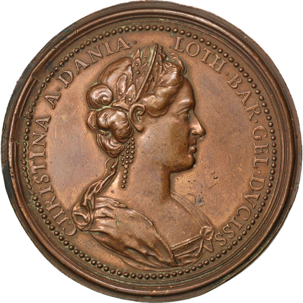 Frankreich, Medaille, Francis I of Lorraine & Christina of Denmark, 18th