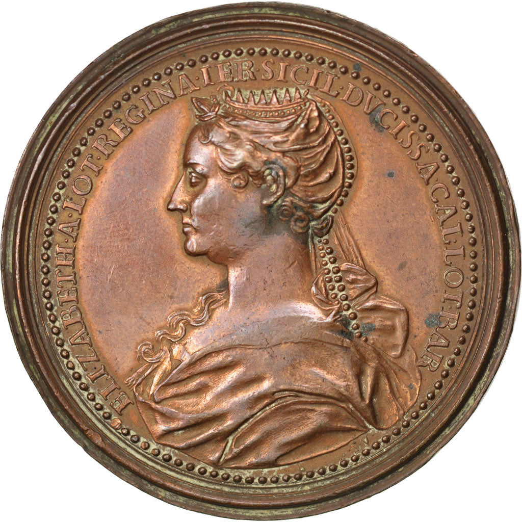 Frankreich, Medal, Charles VI, History, VZ, Bronze