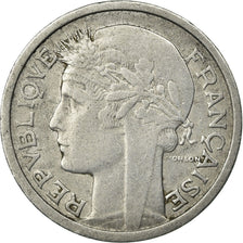 Coin, France, Morlon, Franc, 1958, Beaumont - Le Roger, EF(40-45), Aluminum