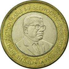 Coin, Mauritius, 20 Rupees, 2007, EF(40-45), Bi-Metallic, KM:66