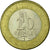 Coin, Mauritius, 20 Rupees, 2007, EF(40-45), Bi-Metallic, KM:66