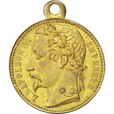 France, Medal, Second French Empire, History, AU(55-58), Brass