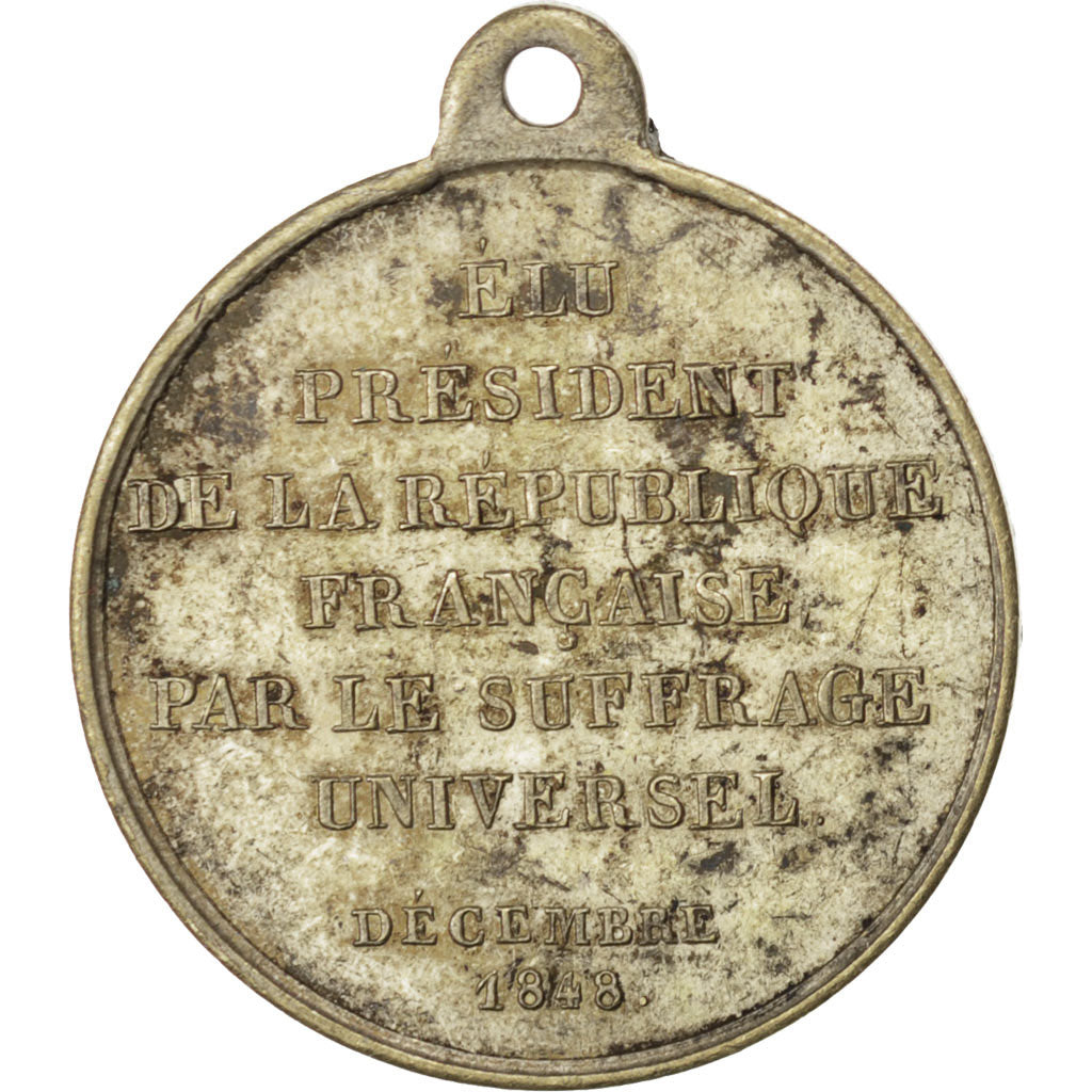 Francia, Medal, French Second Republic, Politics, Society, War, BB+, Rame