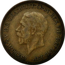 Monnaie, Grande-Bretagne, George V, 1/2 Penny, 1932, TB, Bronze, KM:837