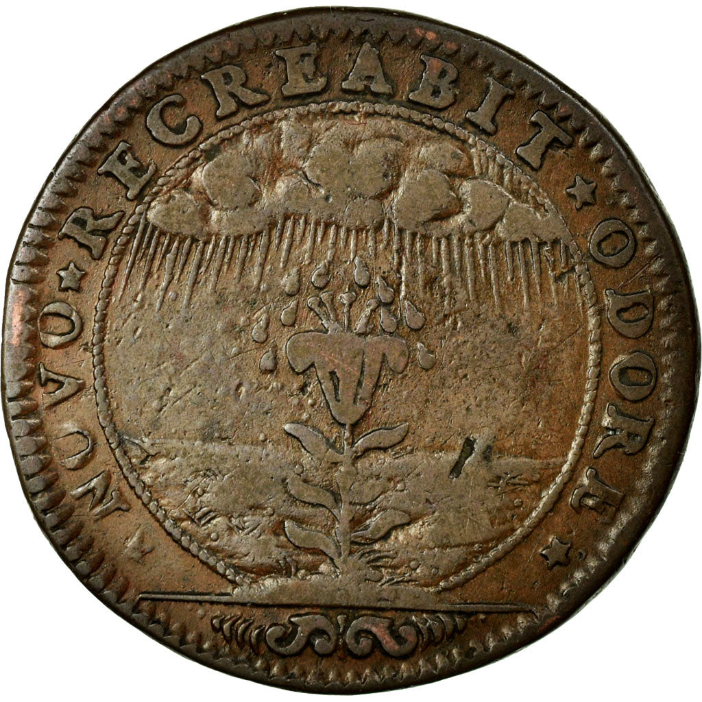 France, Token, Royal, EF(40-45), Copper, Feuardent:12515