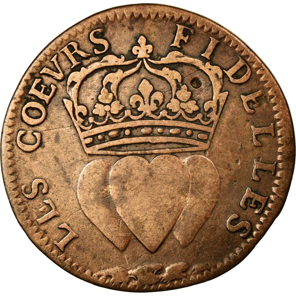 France, Token, Royal, AU(50-53), Copper, Feuardent:12900