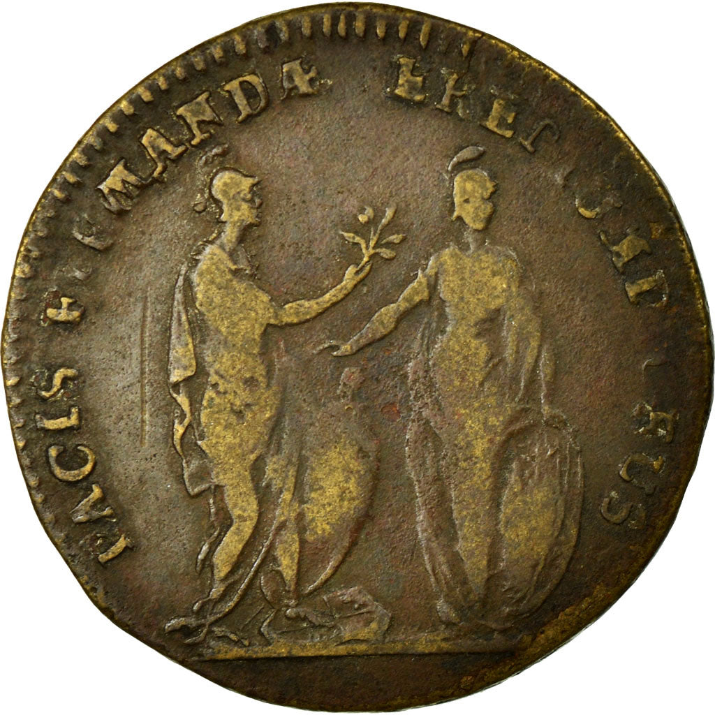 France, Token, Royal, VF(30-35), Brass, Feuardent:13223