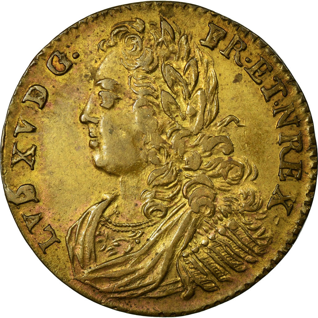 France, Token, Royal, EF(40-45), Brass, Feuardent:13223