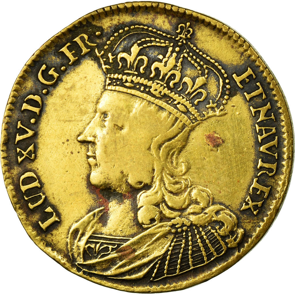 Frankreich, Token, Royal, S+, Messing, Feuardent:13223