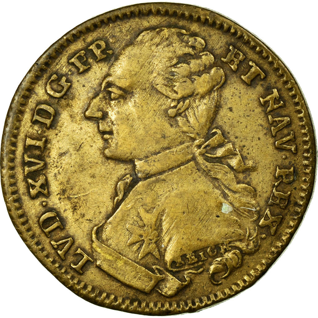 France, Token, Royal, AU(50-53), Brass, Feuardent:13419