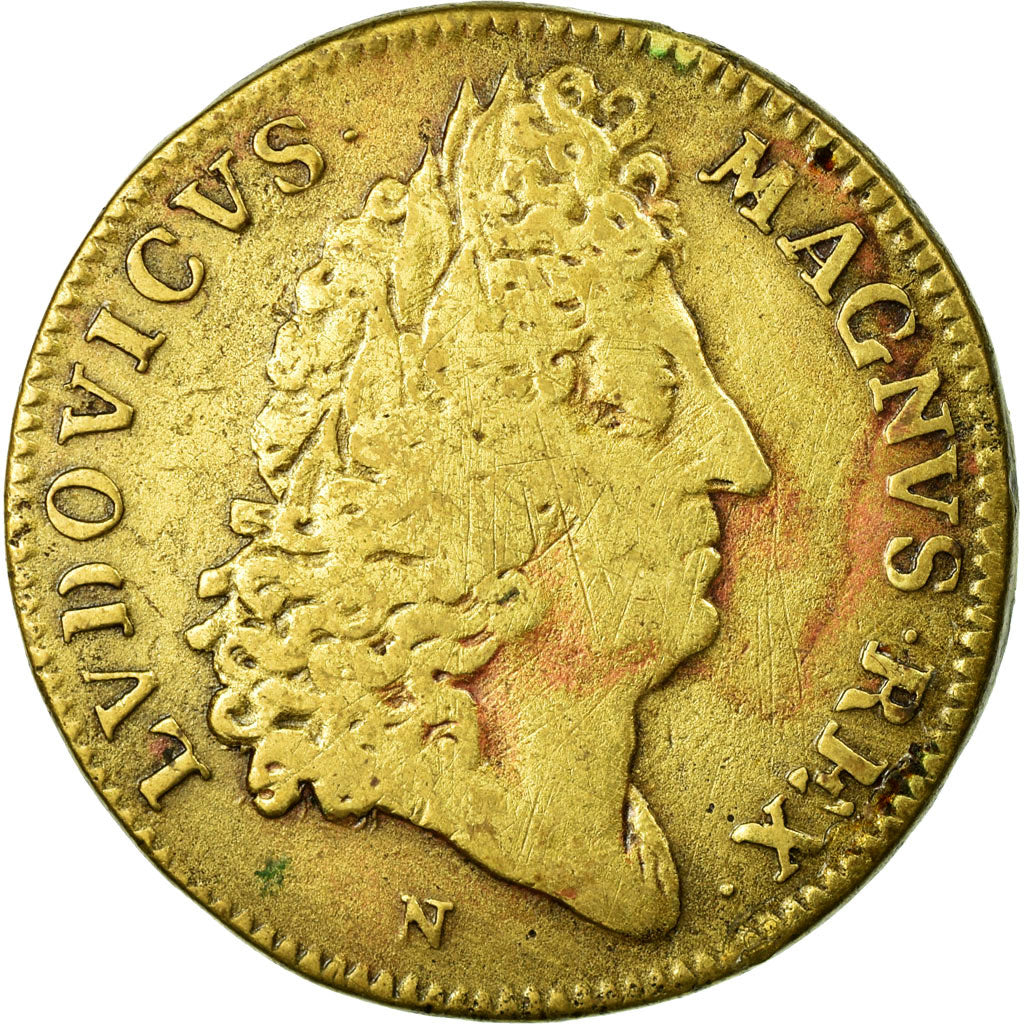 France, Token, Royal, VF(30-35), Brass, Feuardent:14687