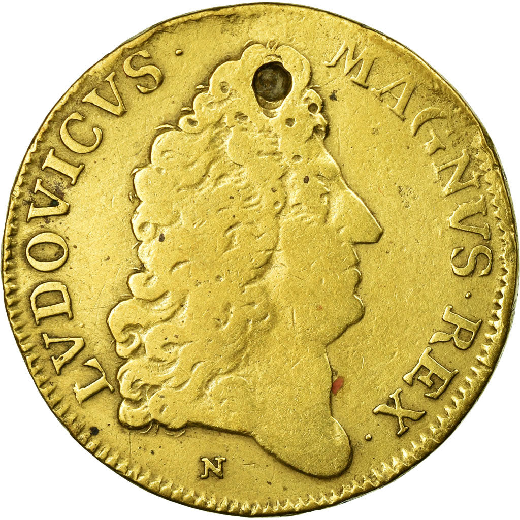 France, Token, Royal, VF(30-35), Brass, Feuardent:14687