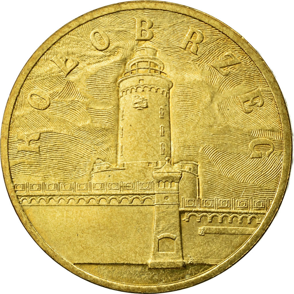 Coin, Poland, 2 Zlote, 2005, Warsaw, EF(40-45), Brass, KM:528