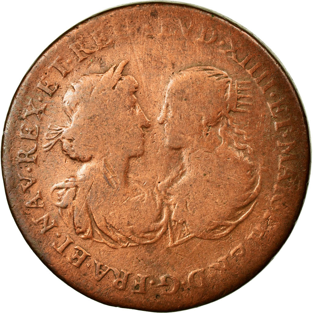 France, Token, Royal, VF(30-35), Copper, Feuardent:13030