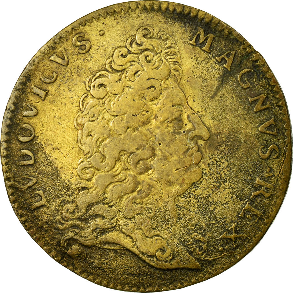France, Token, Royal, F(12-15), Brass, Feuardent:2407
