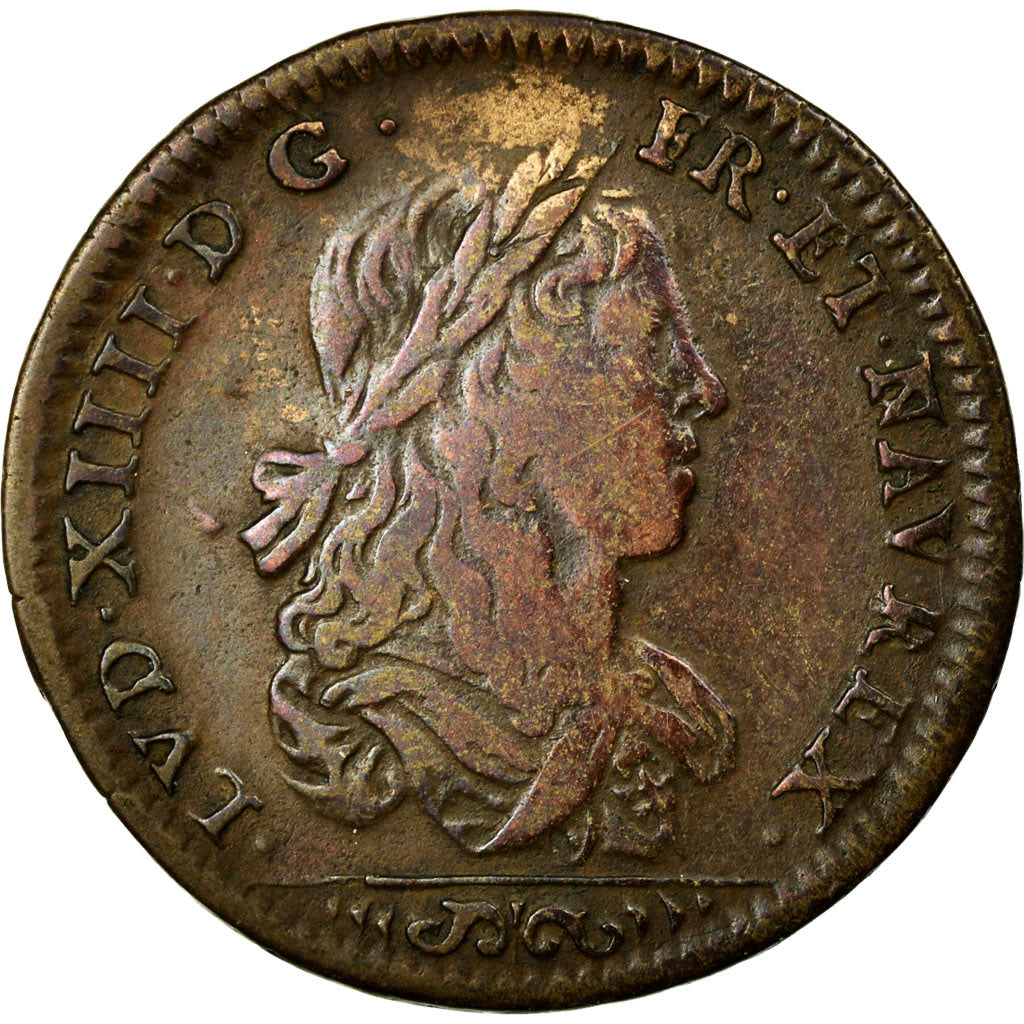 France, Token, Royal, EF(40-45), Copper, Feuardent:12520