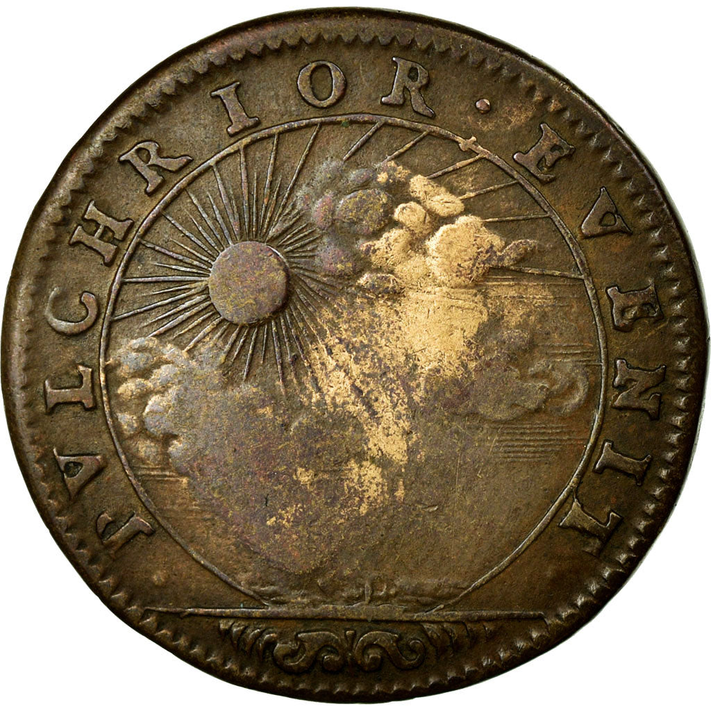 France, Token, Royal, EF(40-45), Copper, Feuardent:12520