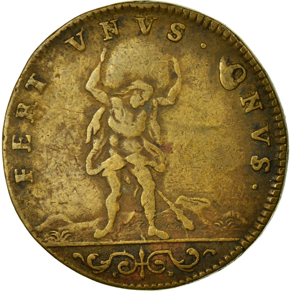 France, Token, Royal, EF(40-45), Copper, Feuardent:12769