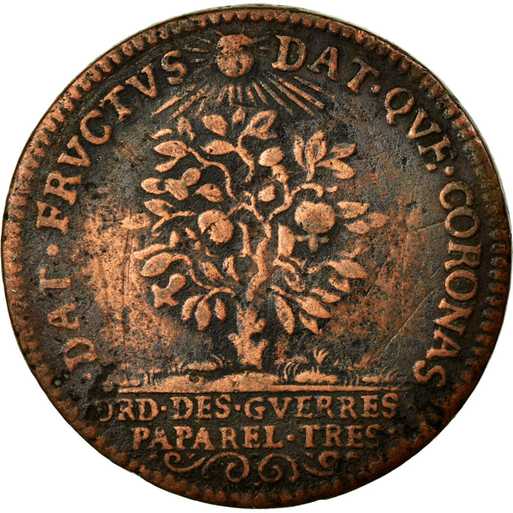 France, Token, Royal, EF(40-45), Copper, Feuardent:913-924