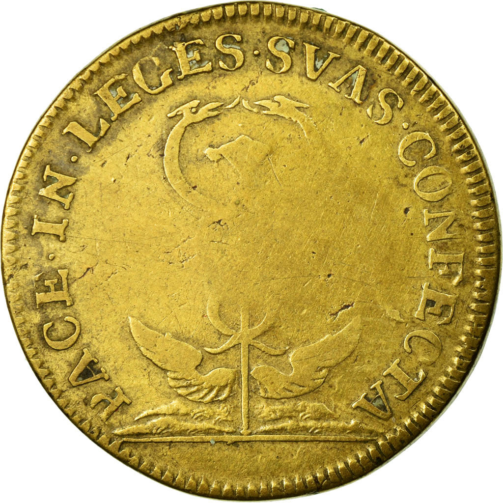 France, Token, Royal, VF(30-35), Brass, Feuardent:14687