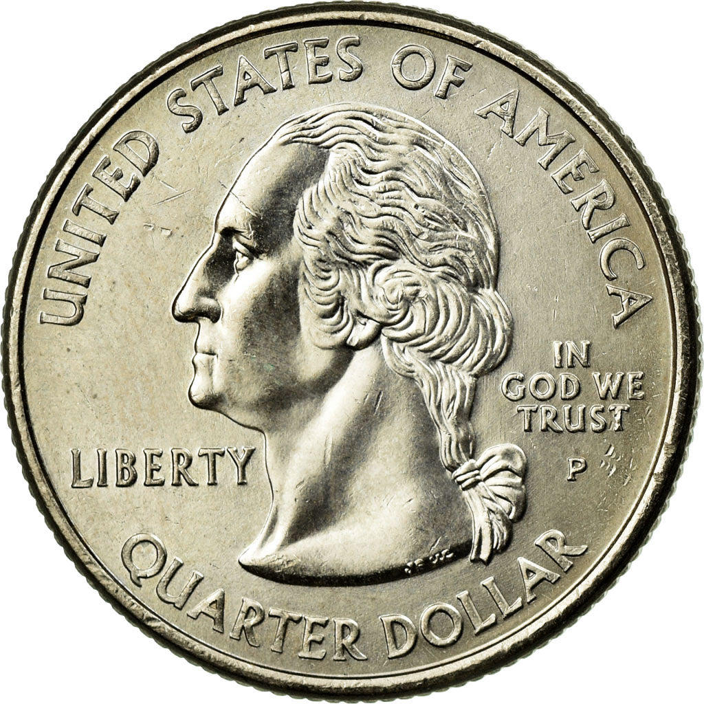Moeda, Estados Unidos da América, Quarter, 2001, U.S. Mint, Philadelphia