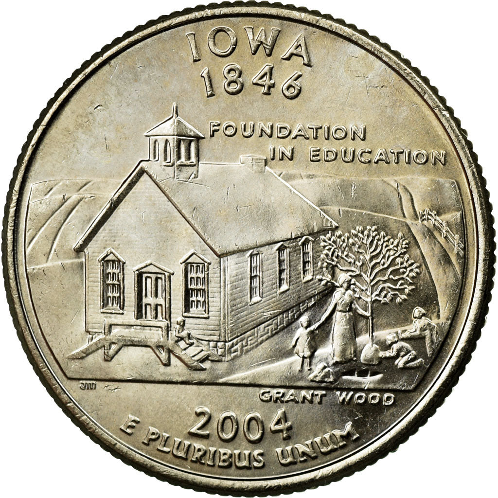 Coin, United States, Quarter, 2004, U.S. Mint, Denver, EF(40-45), Copper-Nickel