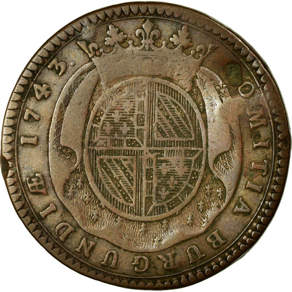 France, Token, Royal, VF(30-35), Copper, Feuardent:9851