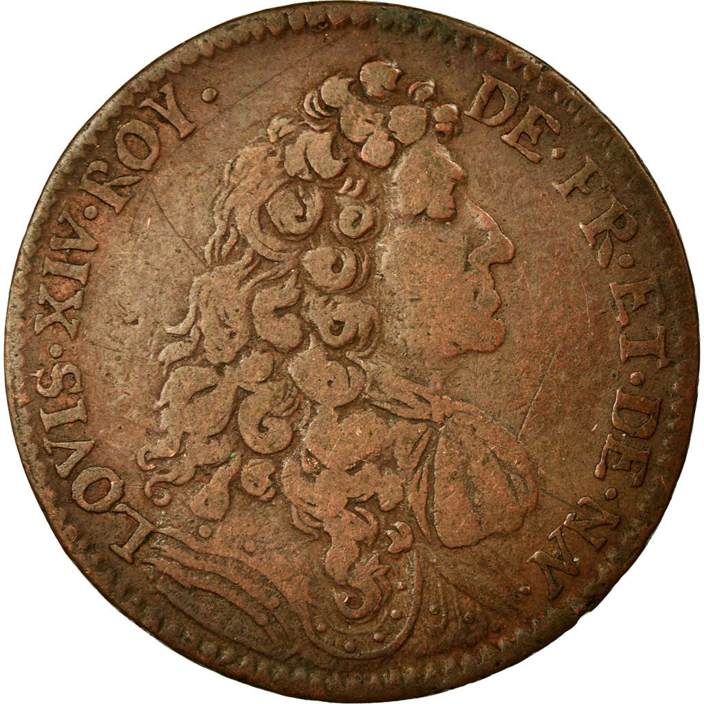 France, Token, Royal, EF(40-45), Copper, Feuardent:14695