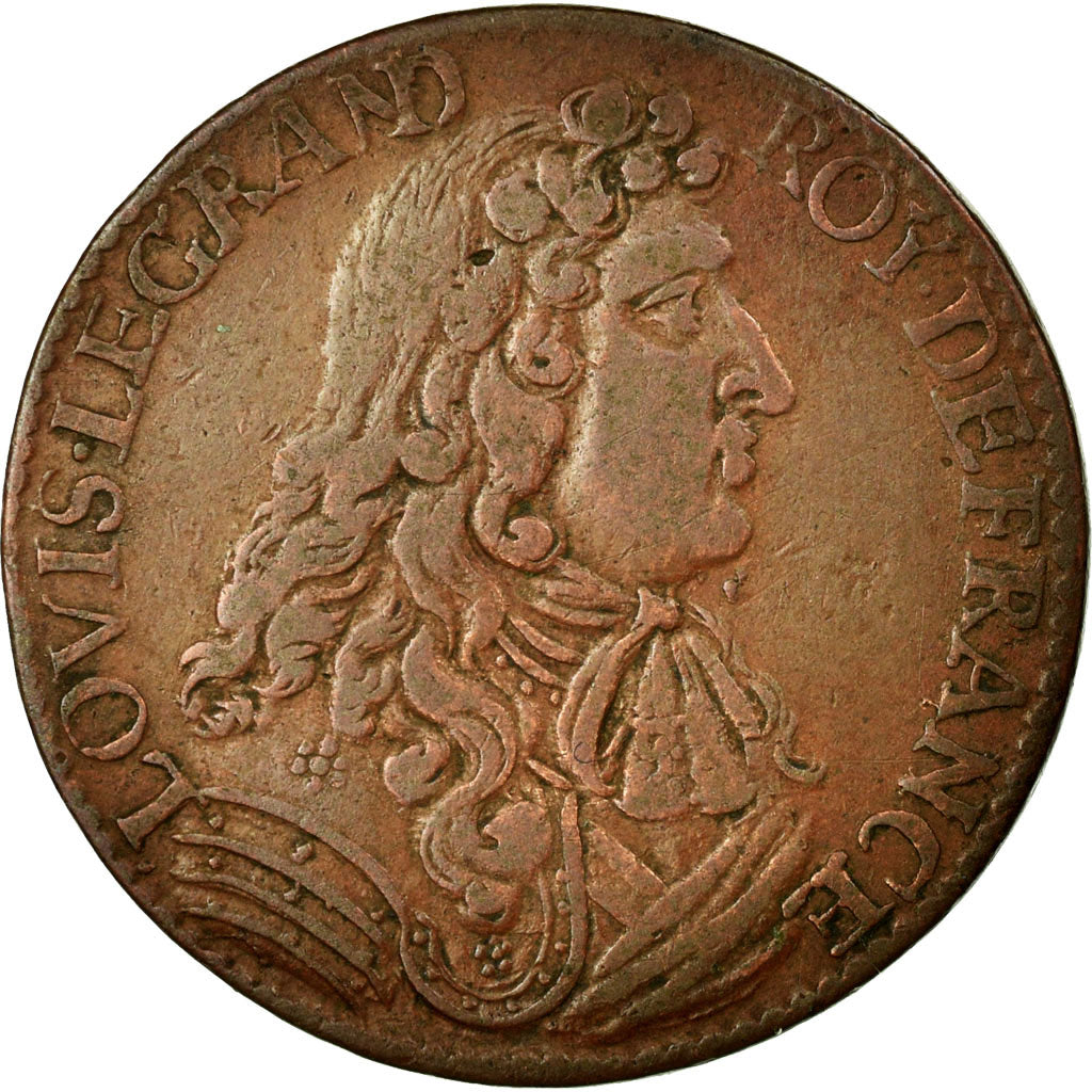 France, Token, Royal, EF(40-45), Copper, Feuardent:1909
