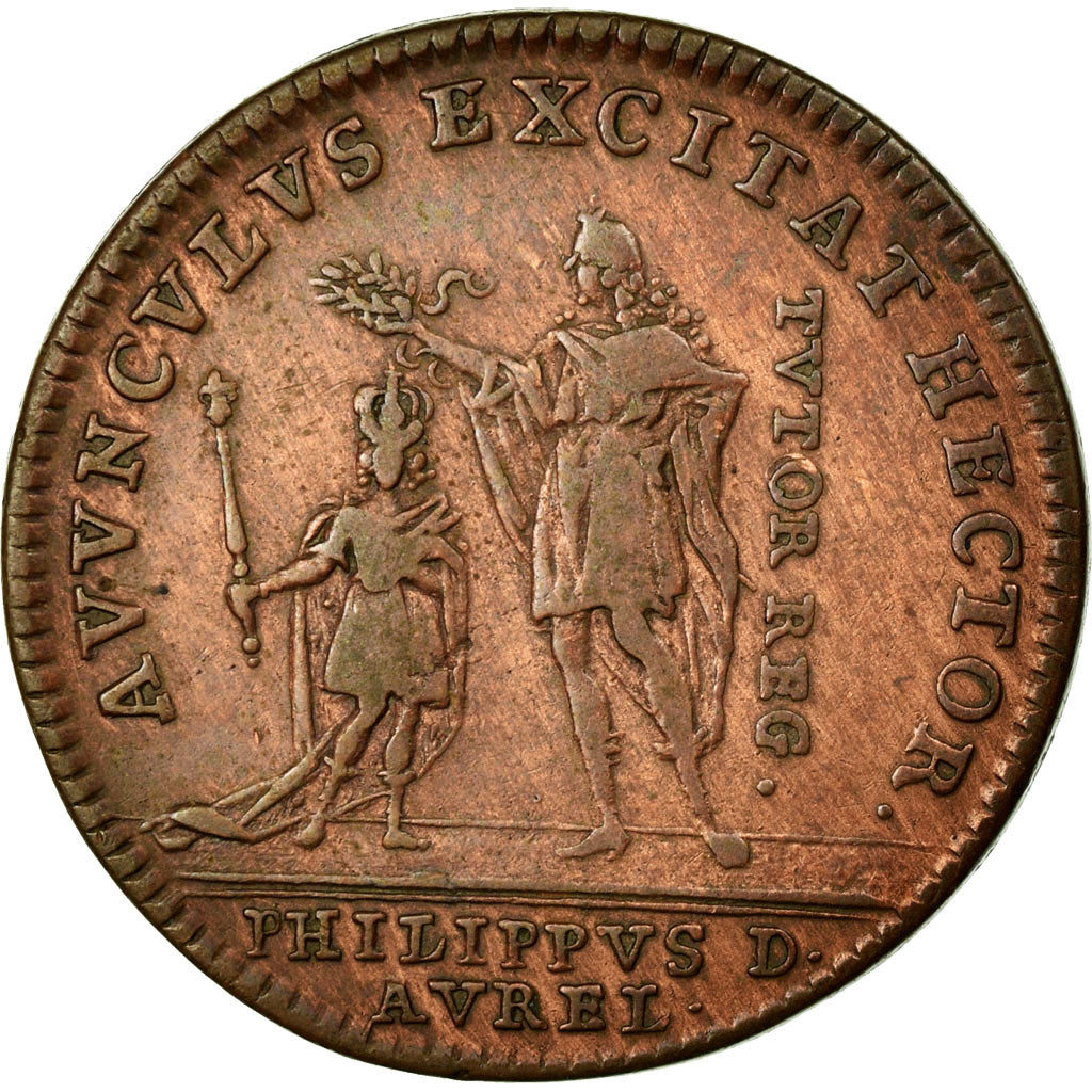France, Token, Royal, AU(50-53), Copper, Feuardent:8094