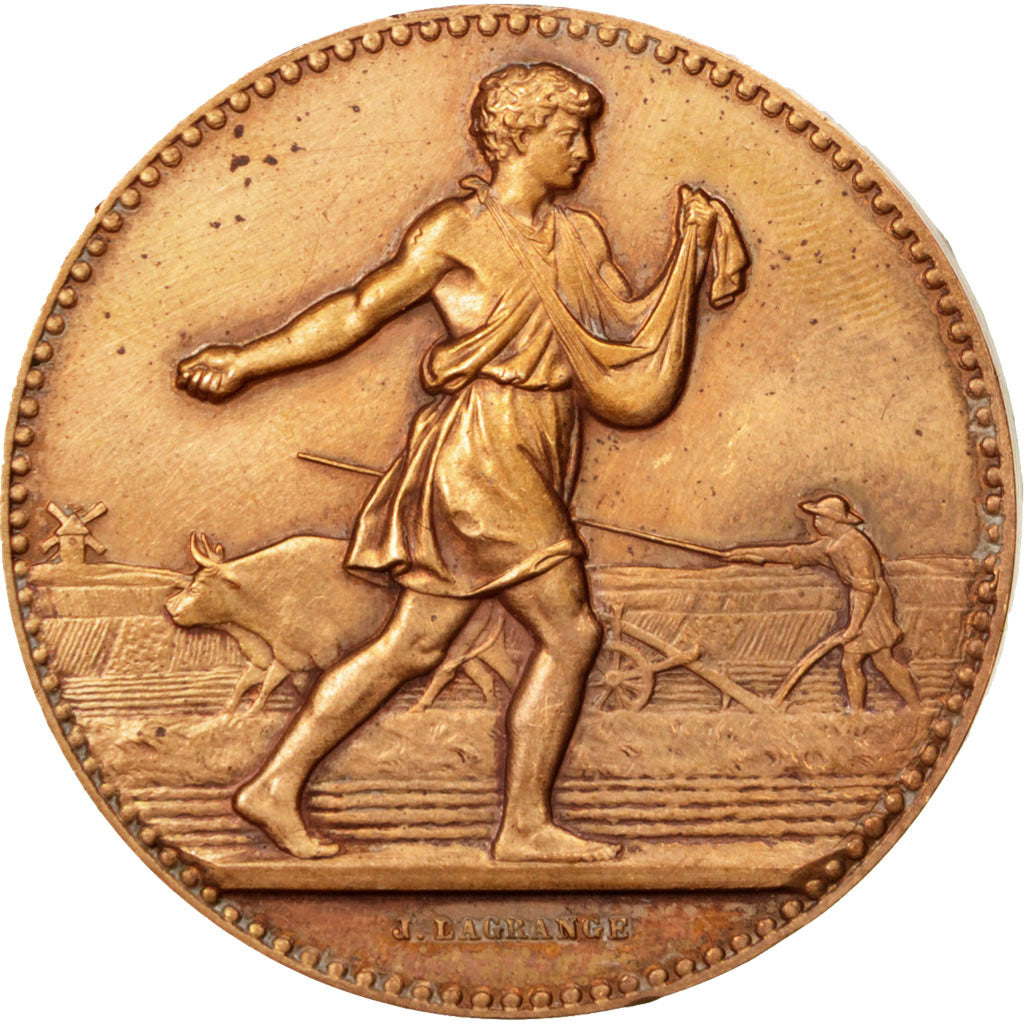 Frankreich, Medal, French Third Republic, Business & industry, SS+, Bronze