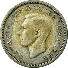 Moneta, Gran Bretagna, George VI, 6 Pence, 1937, BB, Argento, KM:852