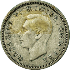 Monnaie, Grande-Bretagne, George VI, 6 Pence, 1939, TTB, Argent, KM:852