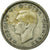 Moneda, Gran Bretaña, George VI, 6 Pence, 1939, MBC, Plata, KM:852